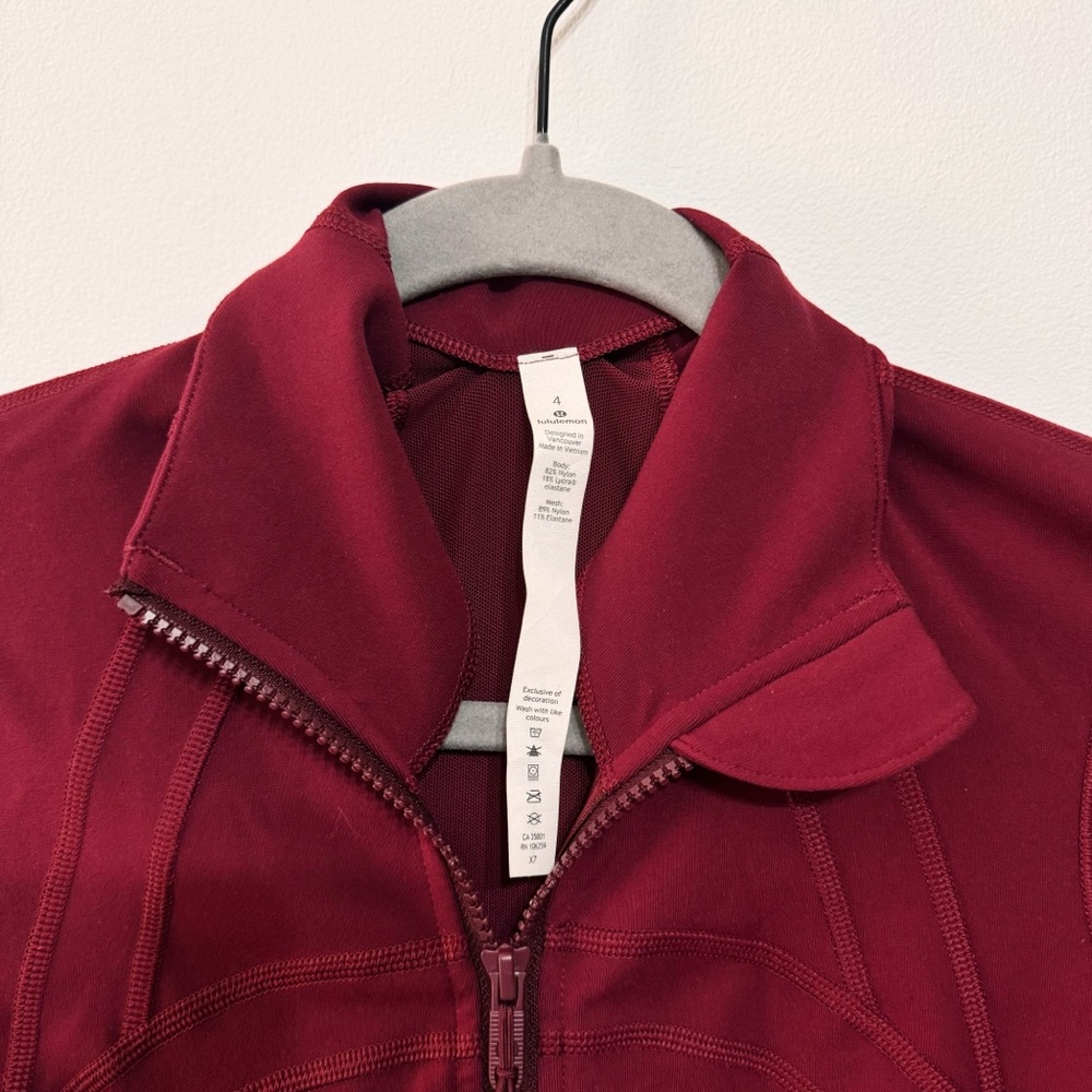 Lululemon Define Jacket - Red, Size 4! - Picture 3 of 9